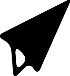 Origami Flying Plane Stencil Svg Vector, Free Vectors File